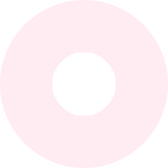 Pink Torus Donut Shape vector picture